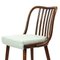 Dining Chairs in Bent Dark Oak from Jitona, Former Czechoslovakia, 1960s, Set of 4 13