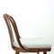 Dining Chairs in Bent Dark Oak from Jitona, Former Czechoslovakia, 1960s, Set of 4 5