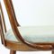 Dining Chairs in Bent Dark Oak from Jitona, Former Czechoslovakia, 1960s, Set of 4, Image 6