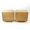 Art Deco Bedside Tables in Walnut Veneer, Former Czechoslovakia, 1940s, Set of 2 4