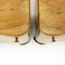 Art Deco Bedside Tables in Walnut Veneer, Former Czechoslovakia, 1940s, Set of 2 11