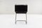 Mid-Century Modern Black Biscia Chairs attributed to Pascal Mourgue for Steiner, France, 1970s, Set of 4 13