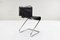 Mid-Century Modern Black Biscia Chairs attributed to Pascal Mourgue for Steiner, France, 1970s, Set of 4, Image 14