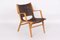 Model Ax 6060 Club Chairs by Peter Hvidt & Orla Mølgaard-Nielsen for Fritz Hansen, 1950s, Set of 2, Image 4