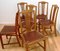 Vintage Chippendal Chairs, Set of 6 3