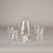 Pre-War Glass Decanter with Glasses, 1930s, Set of 7, Image 4