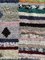 Moroccan Traditional Striped Boucherouite Berber Cotton Rug, 1980s, Image 4