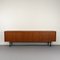 Minimalist Teak Sideboard with Leather Handles by Helmut Magg, Germany, 1960s, Image 1