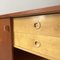 Minimalist Teak Sideboard with Leather Handles by Helmut Magg, Germany, 1960s 8