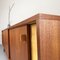 Minimalistisches Teak Sideboard mit Ledergriffen von Helmut Magg, Deutschland, 1960er 11