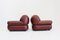 Italian Sapporo Leather Armchairs for Mobil Girgi, 1970s, Set of 2, Image 3