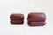 Italian Sapporo Leather Armchairs for Mobil Girgi, 1970s, Set of 2 10