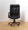 Fauteuil Vintage en Cuir et Bois 8