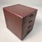 Caja de costura Kamakura Bori Caja con asa Haribako, Japón, años 60, Imagen 4