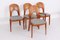 Model Morten Dining Chairs in Teak by Niels Kofoed for Kofoed Møbelfabrik, Denmark, 1960s, Set of 4, Image 2