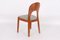 Model Morten Dining Chairs in Teak by Niels Kofoed for Kofoed Møbelfabrik, Denmark, 1960s, Set of 4 7