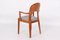 Model Morten Dining Chairs in Teak by Niels Kofoed for Kofoed Møbelfabrik, Denmark, 1960s, Set of 4 16