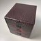 Caja de costura Kamakura Bori Caja con asa Haribako, Japón, años 60, Imagen 6