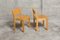 Stackable Childrens Chairs Model 611 by Alvar Aalto for Artek, 1950s, Set of 2 3