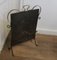 Arts and Crafts Stork and Fish Copper and Iron Fire Screen 7