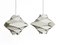 Pendant Lights Symphony by Preben Dal for Hans Feelsgaard Elektro, Denmark, 1960s, Set of 2 1