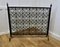 Large Gothic Wrought Iron Fire Screen 5