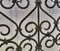 Large Gothic Wrought Iron Fire Screen 6