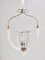 Lámpara colgante vintage de latón y cristal de Murano de Barovier & Toso, Italia, años 30, Imagen 4