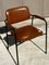 Vintage Oak and Leather Armchair, 1950 6