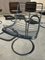 Vintage Italian Chromed Steel Chairs by Gastone Rinaldi, 1970, Set of 6 5