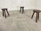 Small Stools, 1950s, Set of 4 2