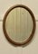 Italian Gilt Oval Mirror, Image 4