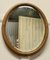 Italian Gilt Oval Mirror, Image 1