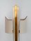 Lamp with Brass Profiles in the Style of Romeo Rega, 60s by Romeo Rega 3