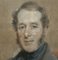 Thomas Price Downes, Retrato de un caballero, pastel y carboncillo, década de 1800, enmarcado, Imagen 9