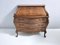 Vintage Baroque Walnut Dresser with Inlaid Designs, Italy, 1960s 1