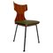 Esstisch und Stühle aus gebogenem Holz & Eisen von Carlo Ratti, Italien, 1950er, 5er Set 11