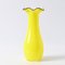 Tango Vase aus Gelbem Glas von Franz Welz, 1920er 2