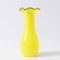 Tango Vase aus Gelbem Glas von Franz Welz, 1920er 1