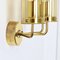 Swedish Brass Wall Sconce by Hans-Agne Jakobsson for Hans-Agne Jakobsson AB Markaryd, 1970s 4