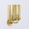 Swedish Brass Wall Sconce by Hans-Agne Jakobsson for Hans-Agne Jakobsson AB Markaryd, 1970s 2
