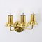Swedish Brass Wall Sconce by Hans-Agne Jakobsson for Hans-Agne Jakobsson AB Markaryd, 1970s 5
