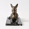 Art Deco Spelter Shepherd Dog Figurine, 1930s 3