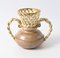 Antike durchbrochene belgische Vase von Faiencerie Thulin 10