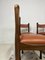 Modell Chairs 620 aus Silvio Coppola Leder von Silvio Coppola für Bernini, 1960er, 8 . Set 7
