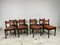 Model Chairs 620 in Silvio Coppola Leather by Silvio Coppola for Bernini, 1960s, Set of 8 1