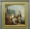 Louis XVI Artist, Scene of Musicians, 1880s, Trumeau Painting, Framed 6
