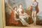 Louis XVI Artist, Scene of Musicians, 1880s, Trumeau Painting, Framed, Image 9