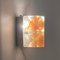 Lampada da soffitto Poliarte Denebe brutalista fatta a mano in vetro ambrato di Albano Poli per Poliarte, anni '70, Immagine 8