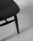 Quaker Dining Chair by Ercol Enameled in Black, 1960s 3